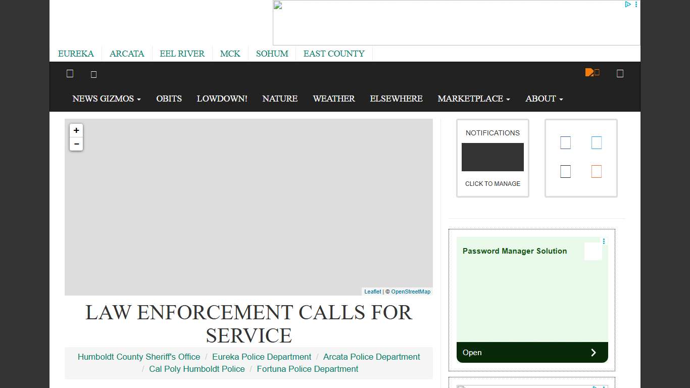 Law Enforcement Calls For Service - Jan. 23, 2026 Lost Coast Outpost Humboldt County News